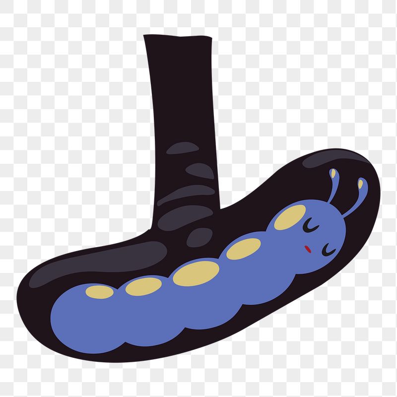 PNG sleeping caterpillar, animal character | Free PNG - rawpixel