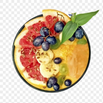 Png smoothie bowl sticker, food | Free PNG - rawpixel