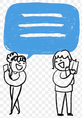 PNG social media doodle online chatting app… | Free stock illustration | High Resolution graphic