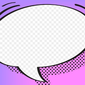 PNG speech bubble frame sticker, cartoon pop… | Free stock illustration | High Resolution graphic