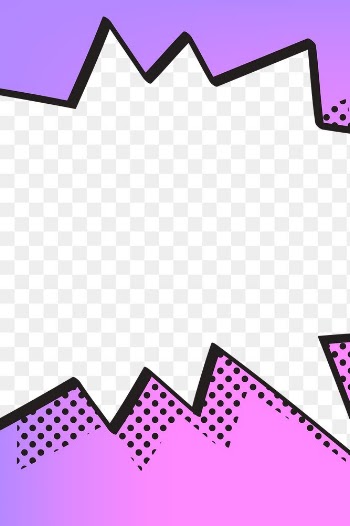 PNG speech bubble frame sticker, cartoon pop… | Free stock illustration | High Resolution graphic