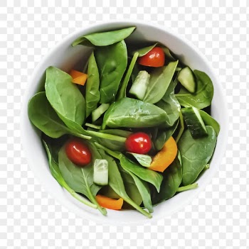 Png spinach salad sticker, food | Free PNG - rawpixel