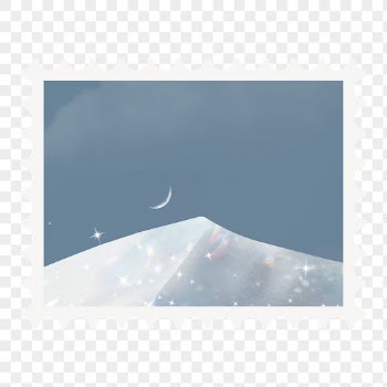 Png stamp frame, aesthetic sky | Free PNG Sticker - rawpixel
