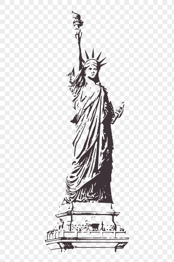 Png Statue of Liberty drawing | Free PNG - rawpixel