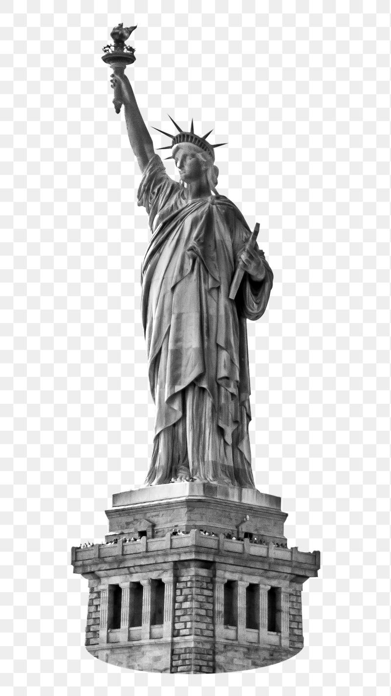 Png Statue of Liberty sticker, | Free PNG - rawpixel