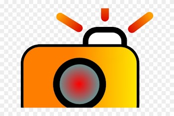 Png Stock Camera With Flash Clipart - Camera