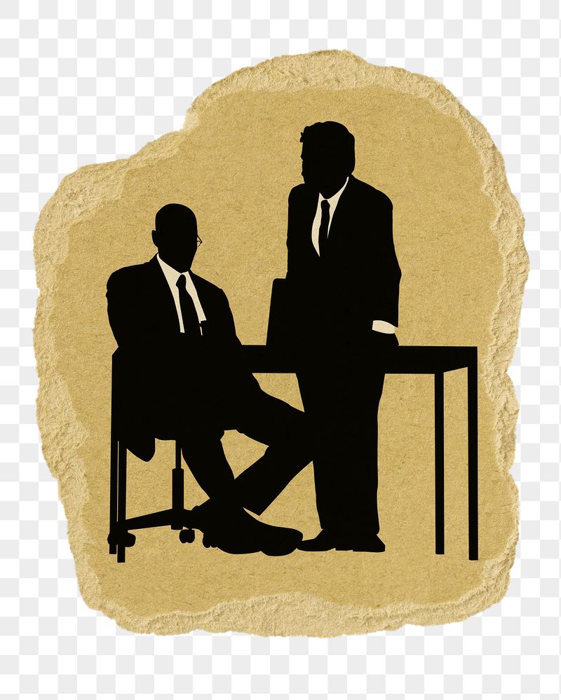 PNG successful businessmen silhouette, transparent | Free PNG - rawpixel