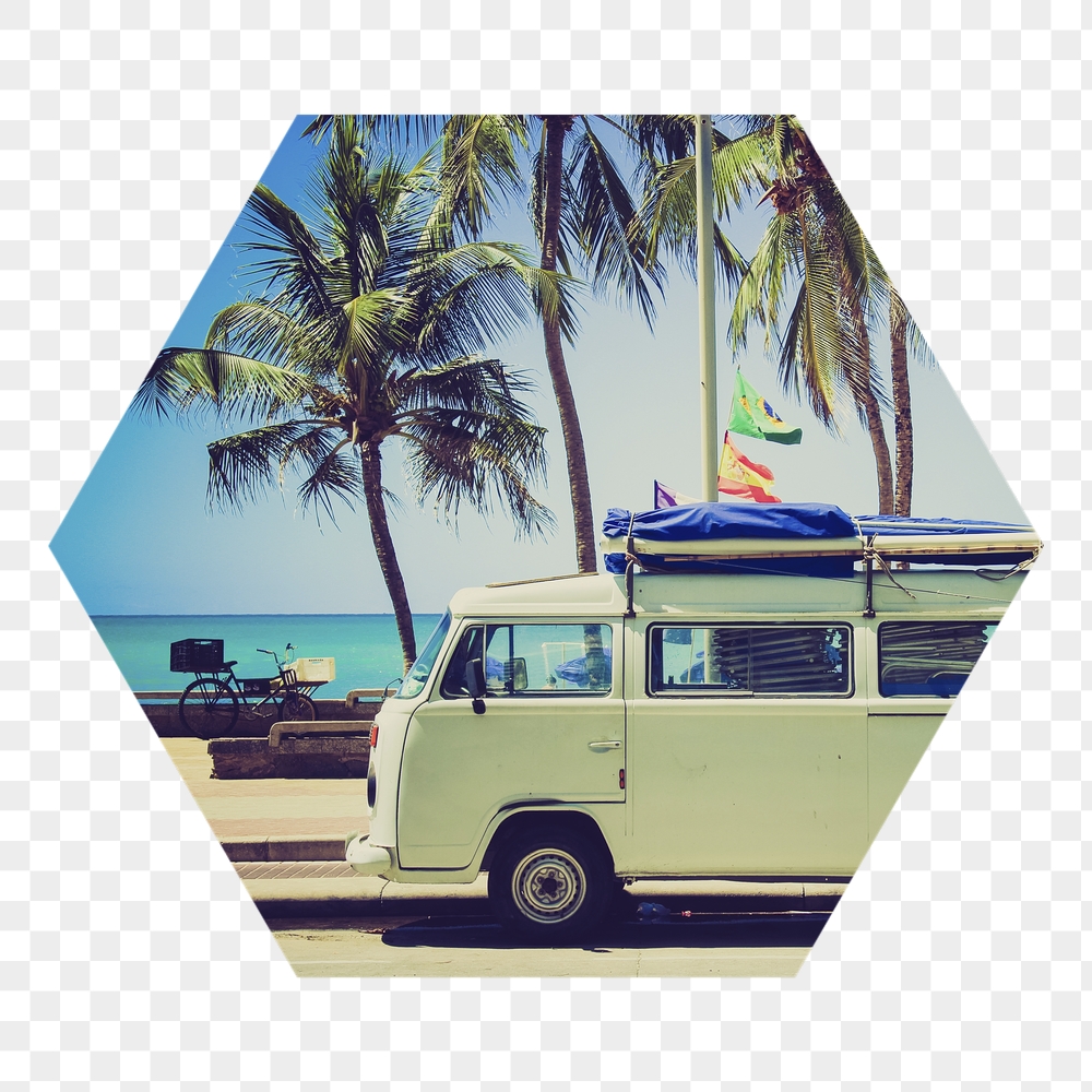 Png Summer camper van badge | Free PNG - rawpixel