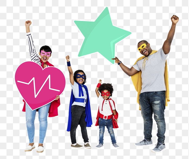 Png Superhero team with health | Free PNG - rawpixel