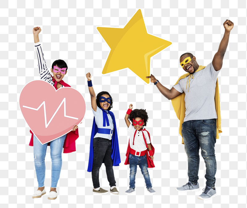 Png Superhero team with health | Free PNG - rawpixel