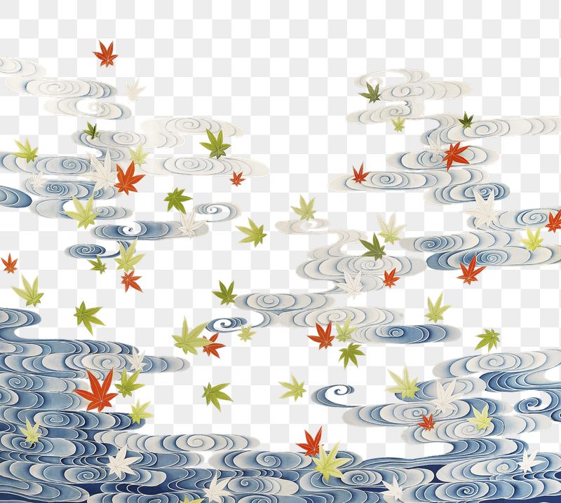 Png susoshiki with maple leaves | Free PNG - rawpixel