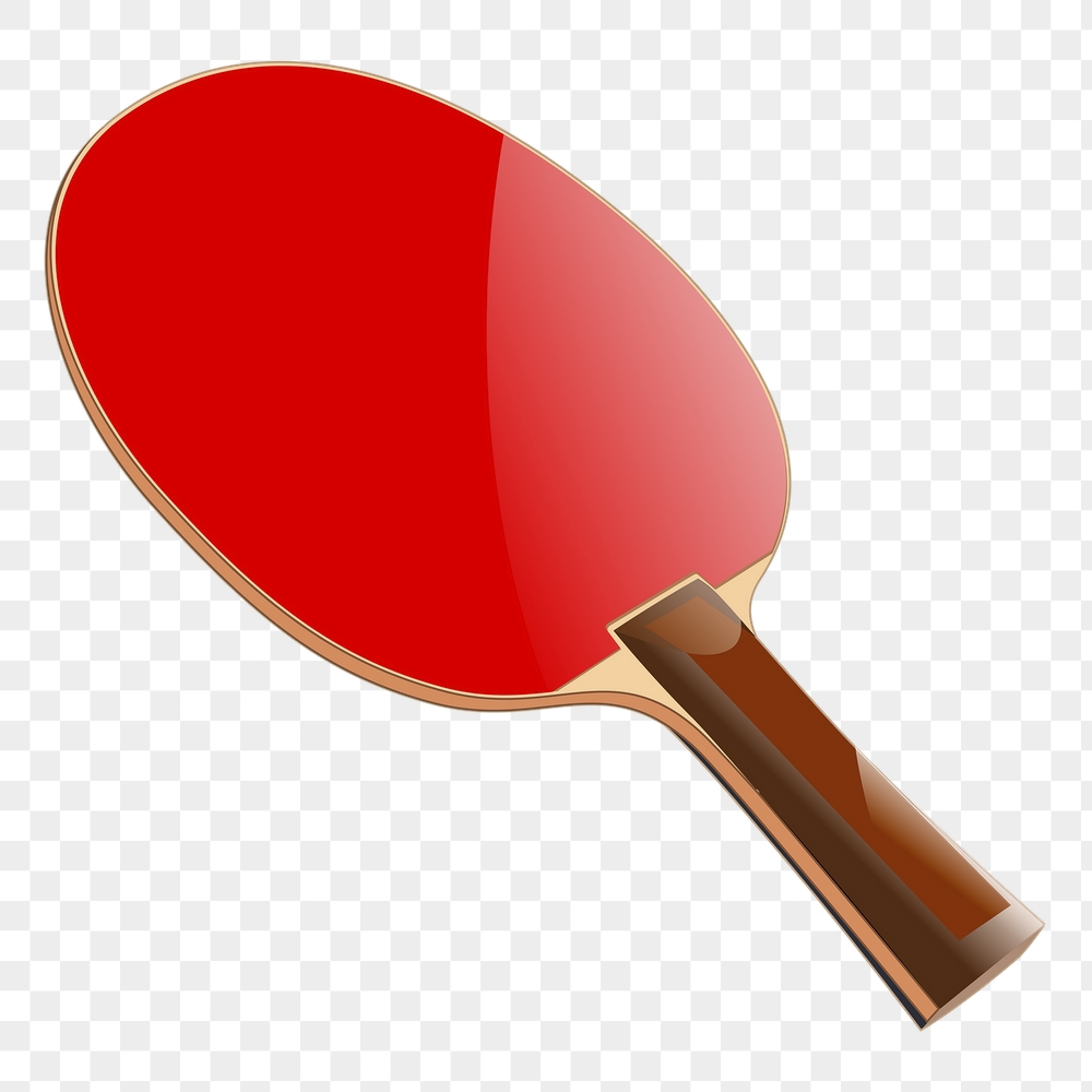 PNG table tennis paddle sticker, | Free PNG - rawpixel