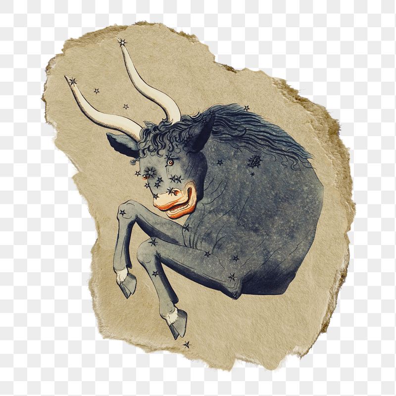 Png Taurus sticker, Sidney Hall's | Free PNG - rawpixel