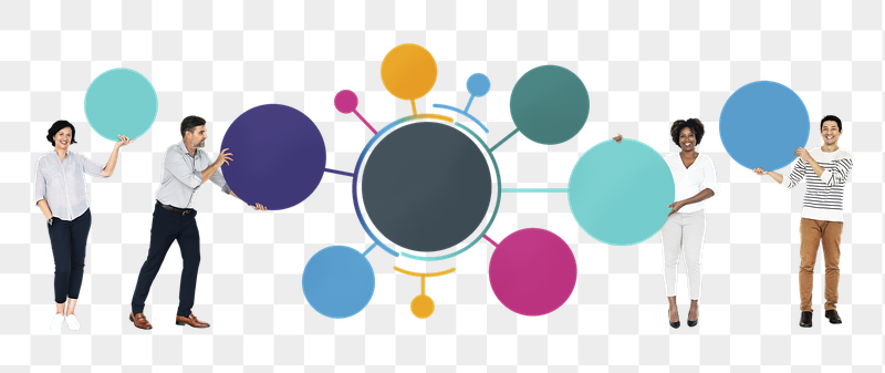 Png Team with connected round | Free PNG - rawpixel