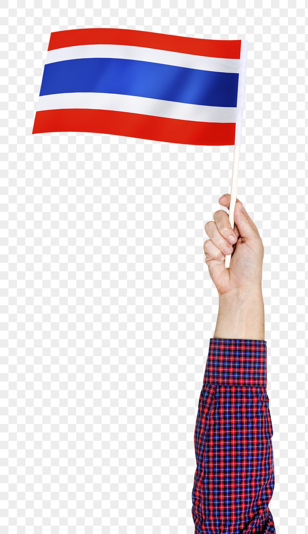 Png Thailand's flag in hand | Free PNG - rawpixel