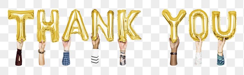 PNG thank you word, letter | Free PNG - rawpixel