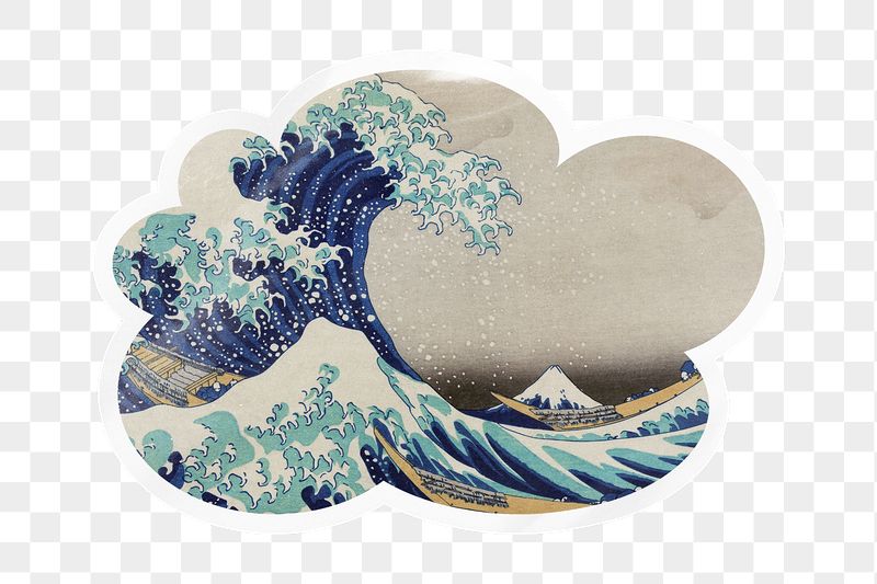 Png The Great Wave off Kanagawa | Free PNG - rawpixel