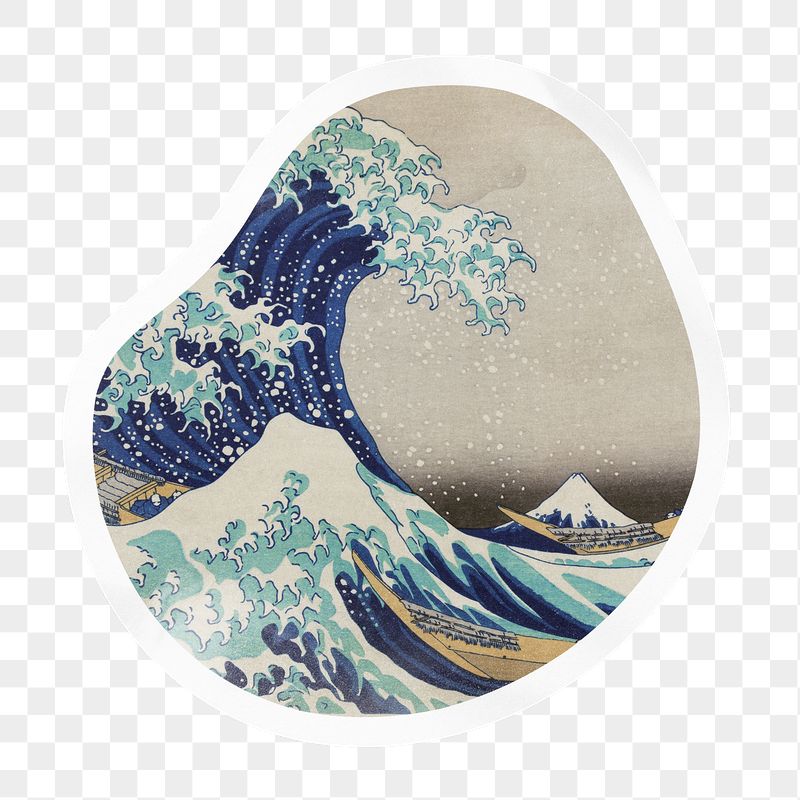 Png The Great Wave off Kanagawa | Free PNG - rawpixel