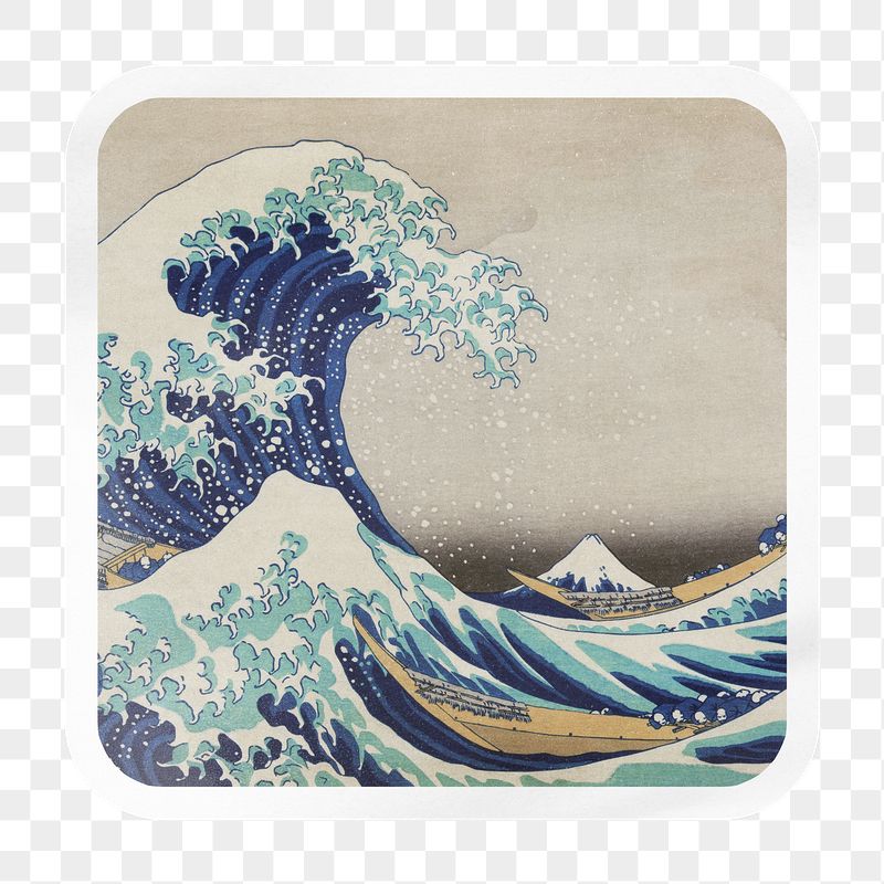 Png The Great Wave off Kanagawa | Free PNG - rawpixel