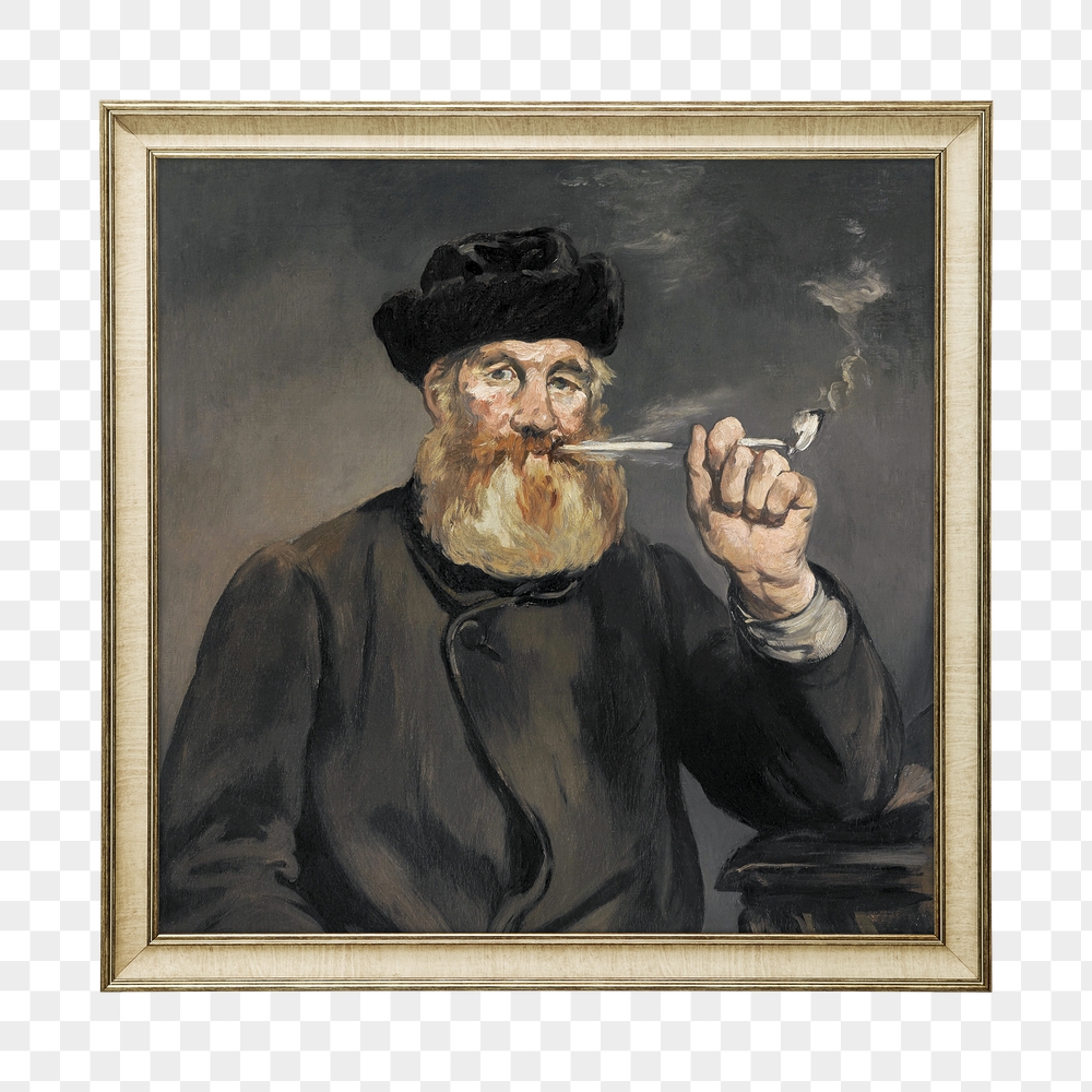 Png The Smoker, Edouard Monet, | Free PNG - rawpixel