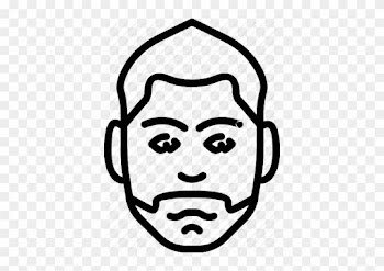 Png Transparent Download Jellycons Outline Men Faces - Icon People Face Png Draw