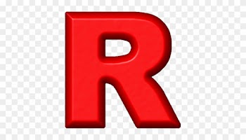 Png Transparent Magnet Clip Refrigerator - Presentation Alphabet Set Red Refrigerator Magnet R
