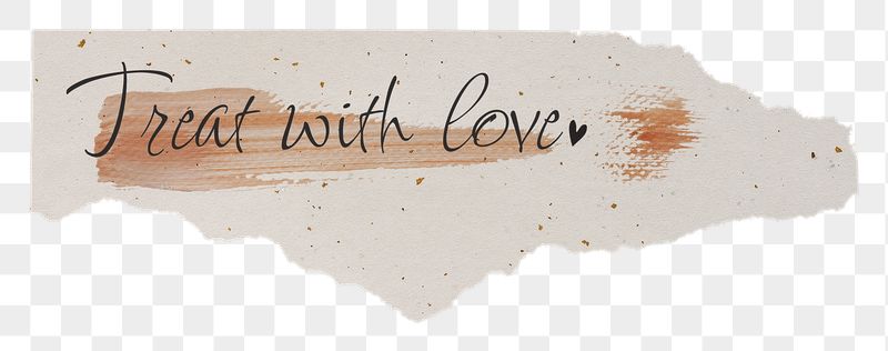 PNG treat with love, DIY | Free PNG - rawpixel