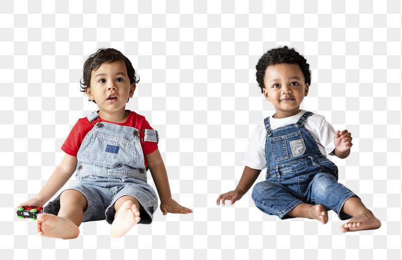 Png Two little boys sitting, | Free PNG - rawpixel