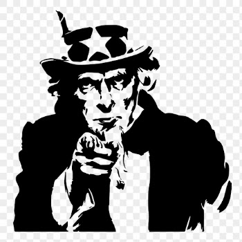 PNG Uncle Sam pointing, vintage | Free PNG Illustration - rawpixel