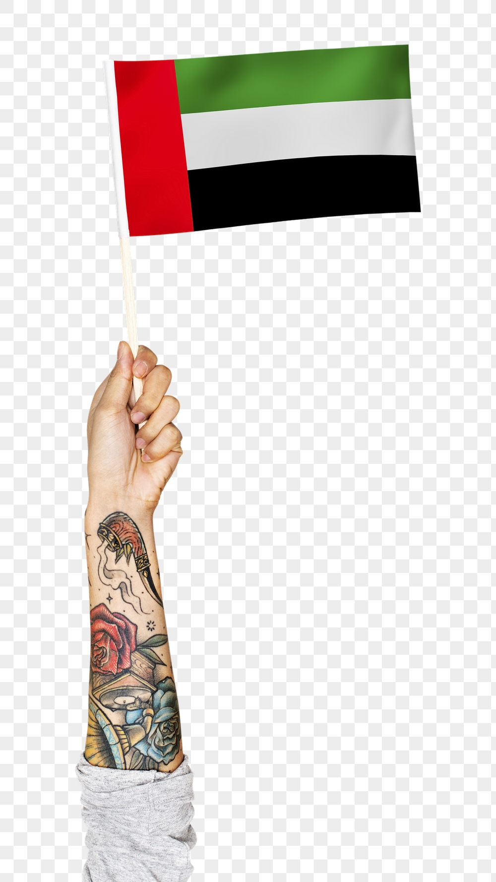 Png United Arab Emirates' flag, | Free PNG - rawpixel