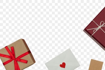 Png Valentines&rsquo; gifts border mockup… | Free stock illustration | High Resolution graphic