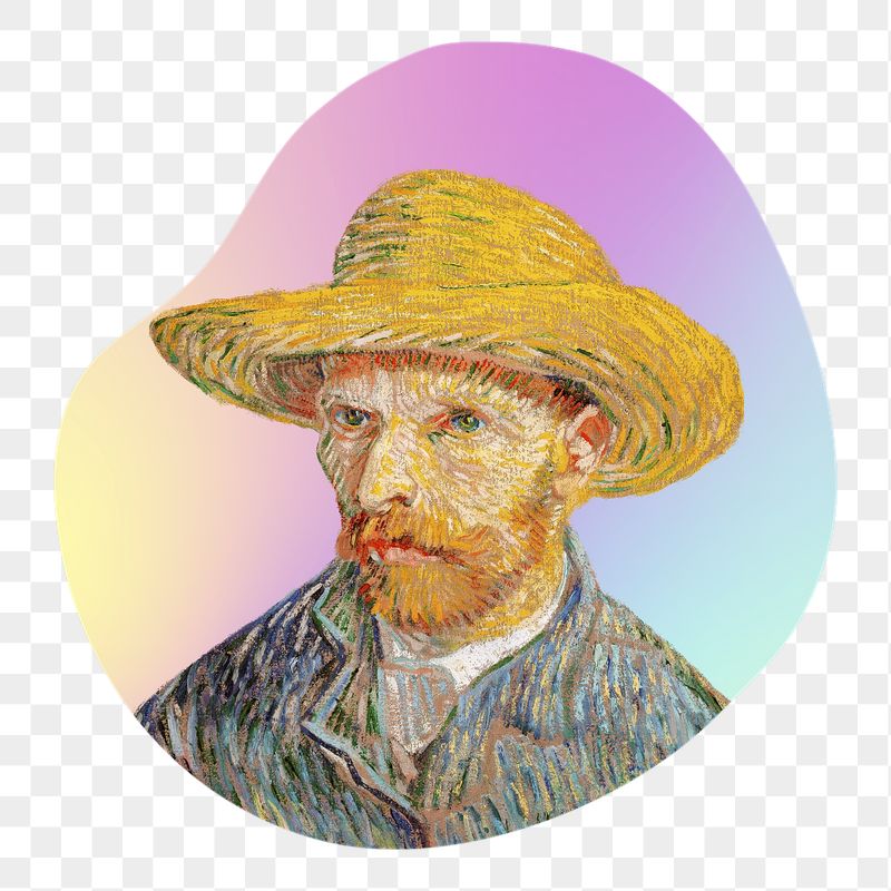 Png Van Gogh's Self Portrait, | Free PNG - rawpixel