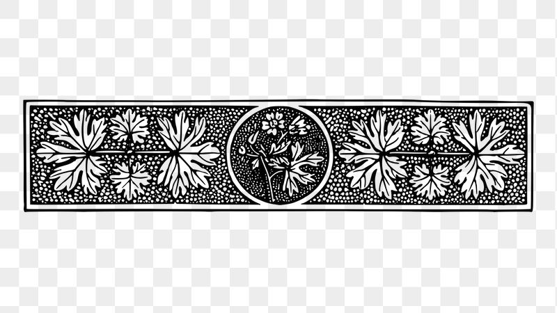 PNG vintage flourish divider sticker | Free PNG - rawpixel