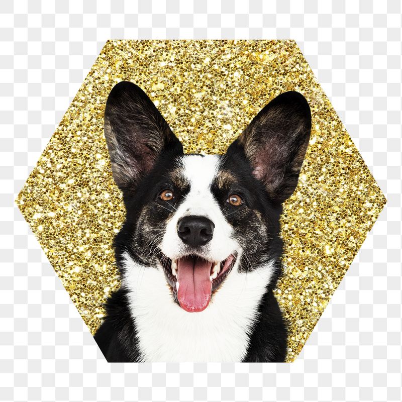 Png Welsh Corgi dog badge | Free PNG - rawpixel