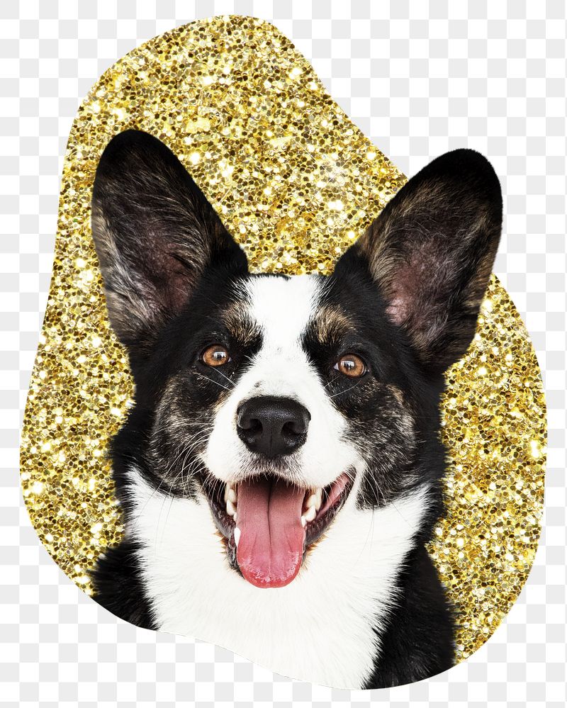 Png Welsh Corgi dog badge | Free PNG - rawpixel