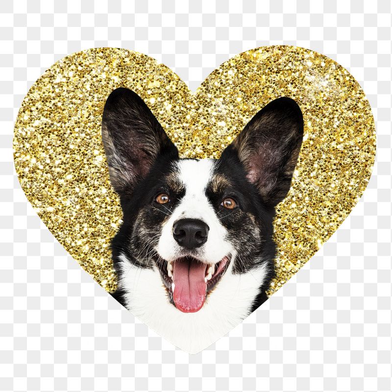 Png Welsh Corgi dog badge | Free PNG - rawpixel
