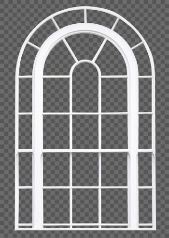 PNG white glass window clipart, | Free PNG - rawpixel