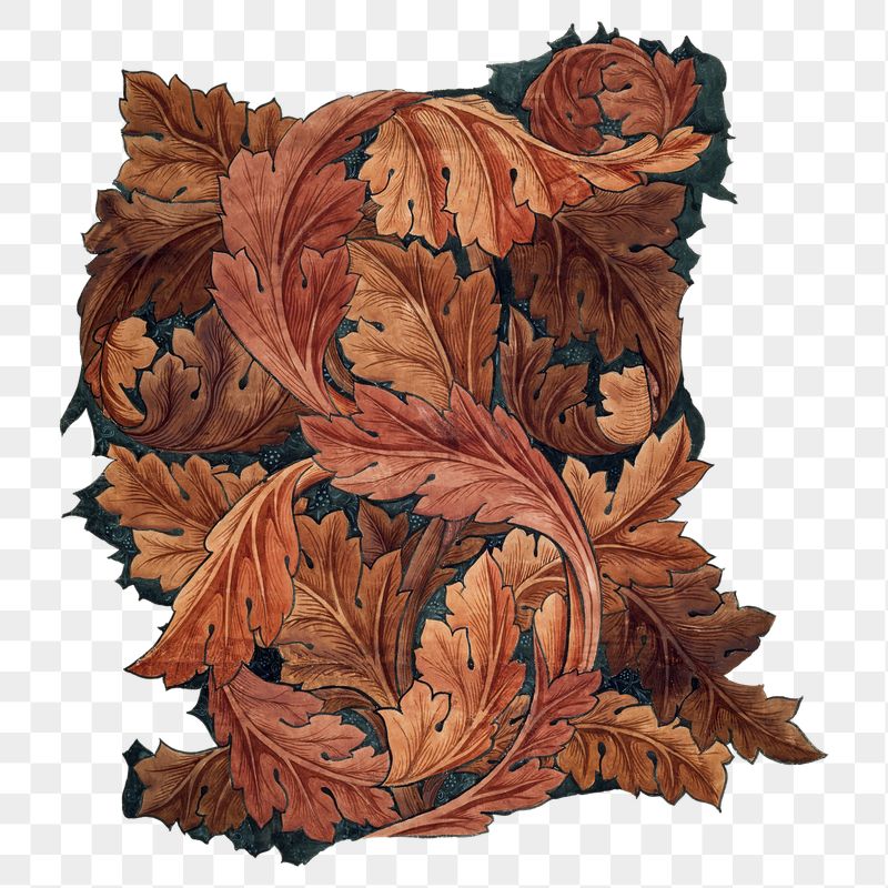 Png William Morris's acanthus sticker, | Free PNG - rawpixel