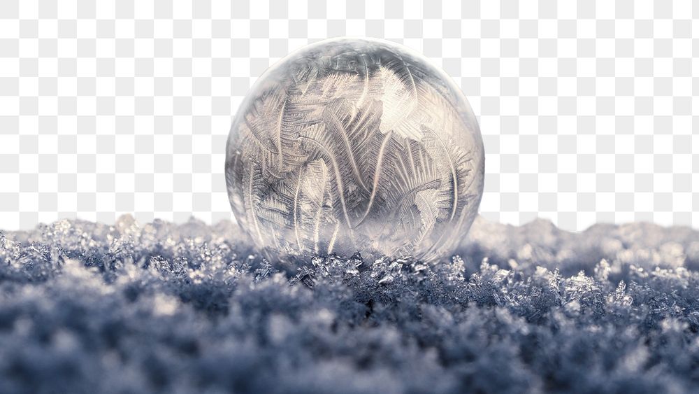 PNG winter frost border, frozen | Free PNG - rawpixel