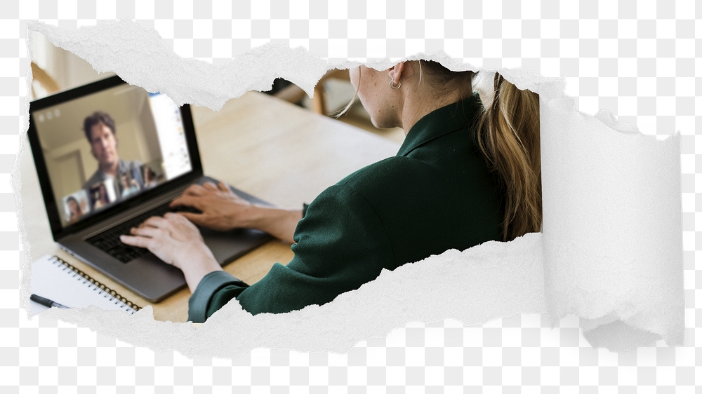 Png woman online meeting ripped | Free PNG - rawpixel