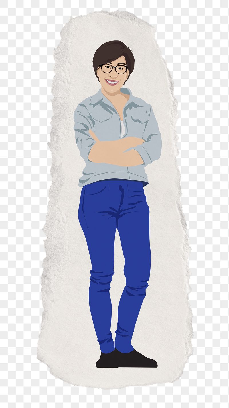 PNG woman sticker, full length | Free PNG - rawpixel