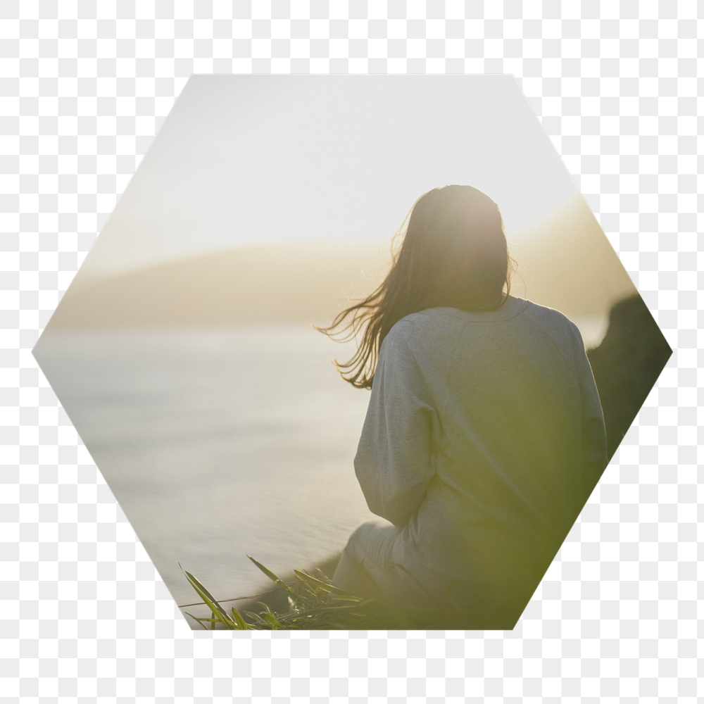 Png woman under sunlight badge | Free PNG - rawpixel