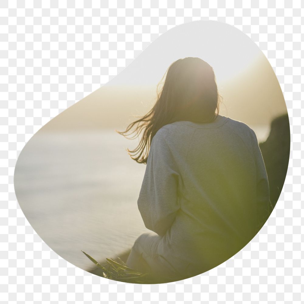 Png woman under sunlight badge | Free PNG - rawpixel