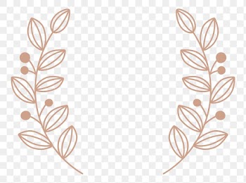 Png  wreath watercolor botanical ornament… | Free stock illustration | High Resolution graphic
