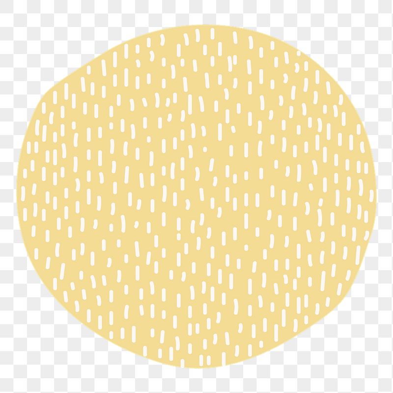 Png yellow dots circle sticker, | Free PNG - rawpixel