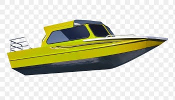 Png yellow jet boat sticker, remixed from… | Free stock illustration | High Resolution graphic