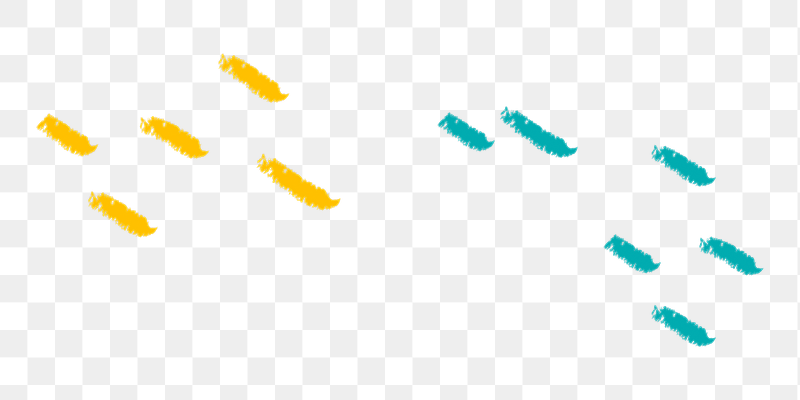 PNG yellow & teal brush | Free PNG - rawpixel