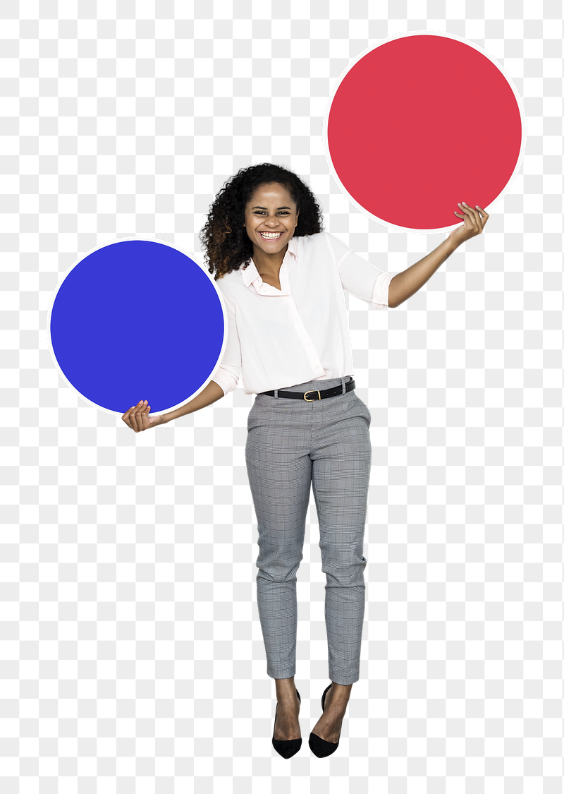 Png Young woman with blank | Free PNG - rawpixel