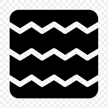 Png zigzag line icon  in solid style | Free stock illustration | High Resolution graphic
