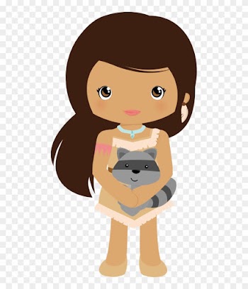 Pocahontas And Meeko - Pocahontas Baby Png